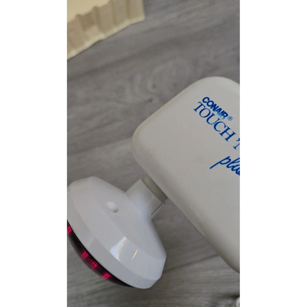 Conair White Touch N Tone Plus Massager Infrared Heat Lamp  Vintage 90s